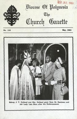 Church Gazette, Polynesia: May 1969