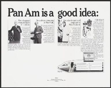 Pan Am is a good idea.