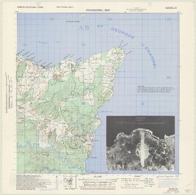 Bismarck Archipelago 1:50,000 provisional map (Gazelle)