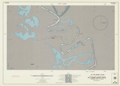 Fly River chart folio Korimoro Point to Kiunga navigation charts : hydrographic survey of the Fly River, Papua New Guinea - Western Province (20)