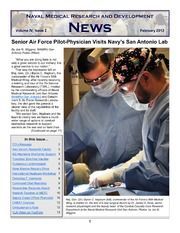 Naval Medical Research and Development News Vol IV Issue 2