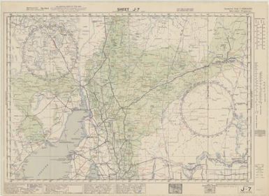 Australian aeronautical map (Sheet J7)