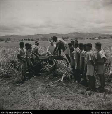 Officers instructing Farmers