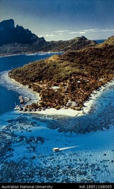 French Polynesia - Hotel Bora Bora - aerial shot