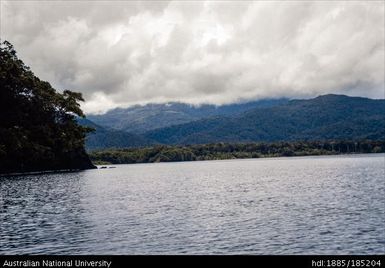 West Coast of Normanby travelling by dinghy, up the coast and winding into Sewa Bay on 26 March