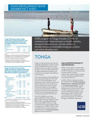 Asian Development Bank Member Factsheet - Tonga