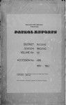 Patrol Reports. Madang District, Madang, 1959 - 1960