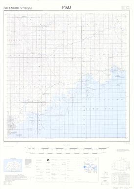 Fiji 1:50,000: Mau (Sheet Viti Levu 19)