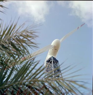 MOD-OA4 WIND TURBINE SITE IN KAHUKU OAHU HAWAII