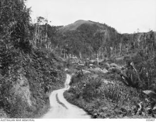 BULOLO, NEW GUINEA. 1943-08-12. BULOLO VALLEY THREE MONTHS AFTER THE CESSATION OF FIGHTING IN THE AREA