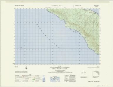 New Ireland 1:50,000 (6247-III , ed.2)
