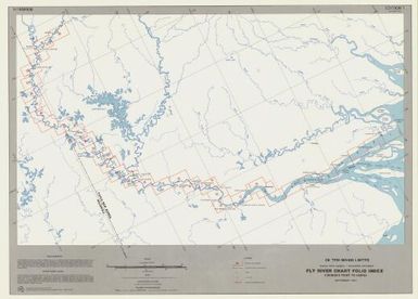 Fly River chart folio Korimoro Point to Kiunga navigation charts : hydrographic survey of the Fly River, Papua New Guinea - Western Province (Index)
