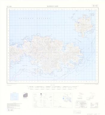 Fiji 1:50,000: Kandavu east (Sheet Kandavu 2)