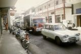 French Polynesia, street scene in Papeete shopping district