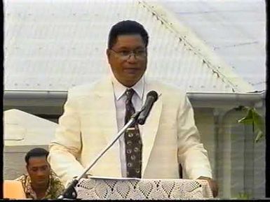 Opening of the SPREP Headquarters at Vailima in Apia, Samoa (2002) (Pt 1)