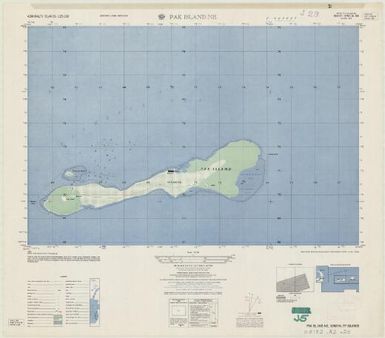 Admiralty Islands 1:25,000 (3750-IV-NE , RASvy reprint)