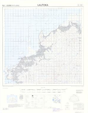 Fiji 1:50,000: Lautoka (Sheet Viti Levu 4)