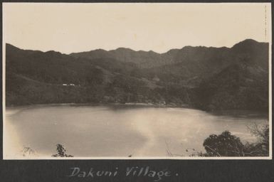 Dakuni, Beqa Island, Fiji, May 1929