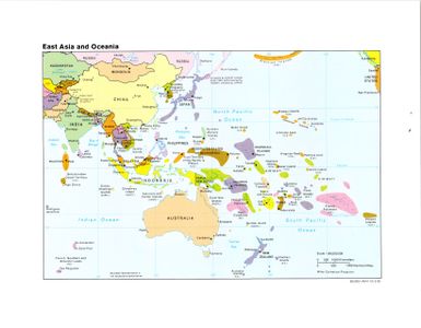 East Asia and Oceania