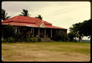 Priest's house, church of St Francis Xavier, Fiji, 1971