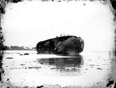 Wreck of the German ship Adler