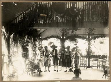 [Stanley family concert, Port Moresby, New Guinea, ca. 1920]