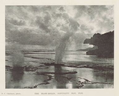 The blow-holes, Savusavu Bay, Fiji