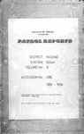 Patrol Reports. Madang District, Bogia, 1955 - 1956