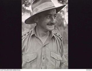 DONADABU, NEW GUINEA. 1943-07-26. NX70799 CAPTAIN A. G. LOWDES, HEADQUARTERS, 7TH AUSTRALIAN INFANTRY BRIGADE