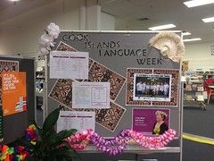 Cook Islands Language Week - Te 'Epetoma o Te Reo Kūki ‘Āirani display