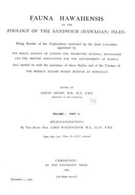 Fauna hawaiiensis