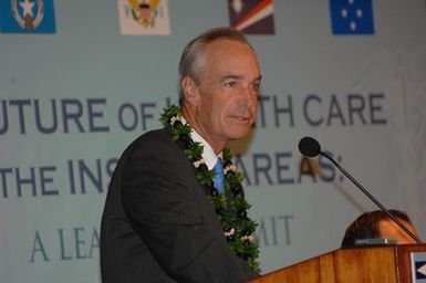 [Assignment: 48-DPA-09-29-08_SOI_K_Isl_Conf_AM] Insular Areas Health Summit [("The Future of Health Care in the Insular Areas: A Leaders Summit") at the Marriott Hotel in] Honolulu, Hawaii, where Interior Secretary Dirk Kempthorne [joined senior federal health officials and leaders of the U.S. territories and freely associated states to discuss strategies and initiatives for advancing health care in those communinties [48-DPA-09-29-08_SOI_K_Isl_Conf_AM_DOI_0468.JPG]