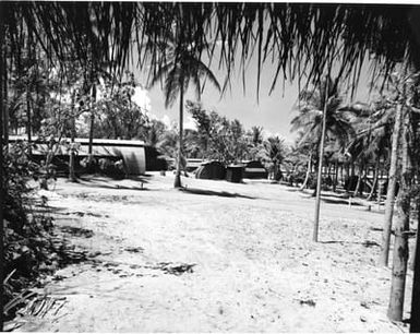 View of the Barracks at Camp Dealey