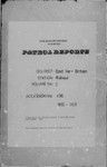 Patrol Reports. East New Britain District, Rabaul, 1955 - 1956