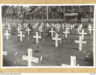 MILNE BAY, NEW GUINEA. 1943-06-27. MILNE BAY WAR CEMETERY, SITUATED NEAR NO. 10 CASUALTY CLEARING STATION, OFF NO. 4 ROUTE