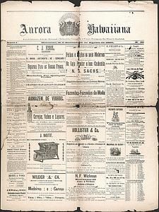Aurora Hawaiiana August 31, 1889