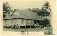Moorea. - Habitation d'un fonctionnaire indigène