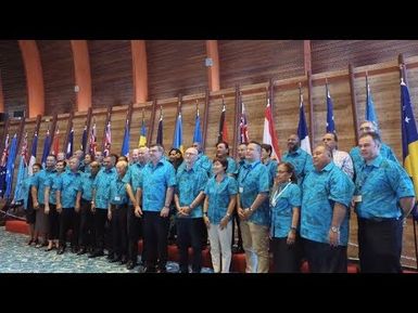 Pacific Community members celebrate 70 years of service at CRGA47 in Noumea