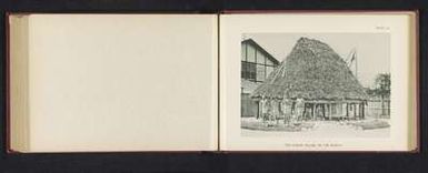 ["Huis en mensen uit Samoa op de World's Columbian Exposition in Chicago in 1893", "The Samoan village, on the Midway"]