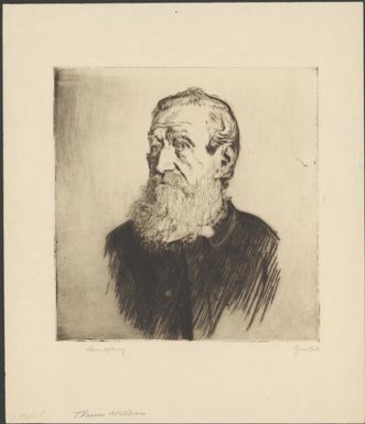 Portrait of Thomas Williams, 1931 / Lionel Lindsay