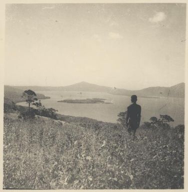 Vulcan Island one hour before the eruption of 29 May, Rabaul, New Guinea, 1937 / Sarah Chinnery