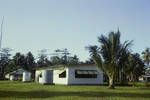 Standard type general purpose buildings, window shutters, water tanks etc., [Papua New Guinea], 1963