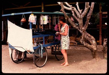 The market at Ba, Fiji, 1971