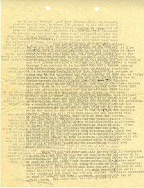 Letter from Sidney Jennings Legendre, August 22, 1943