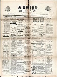 A União Lusitana-Hawaiiana May 07, 1892