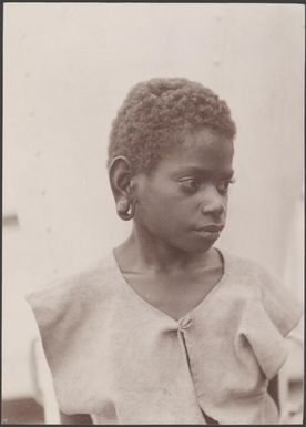 A boy from Santa Cruz, Solomon Islands, 1906 / J.W. Beattie