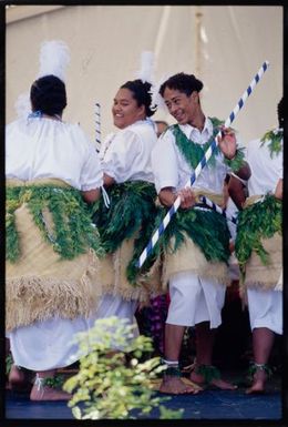 Auckland Secondary Schools Māori and Pacific Islands Cultural Festival. Mangere College Tongan Group