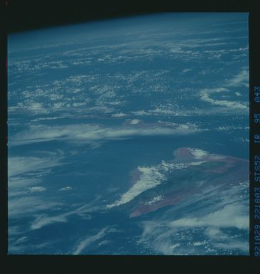 STS052-95-043 - STS-052 - Earth observations from Columbia, Orbiter Vehicle (OV) 102, during STS-52