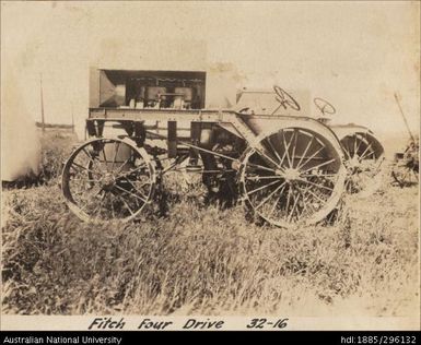 Fitch four drive tractor