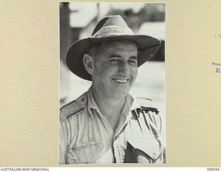 TOROKINA, BOUGAINVILLE. 1945-03-27. FATHER R. O'SULLIVAN, 2 FIELD REGIMENT, WHO WAS ON BOUGAINVILLE DURING THE GREATER PART OF THE JAPANESE OCCUPATION